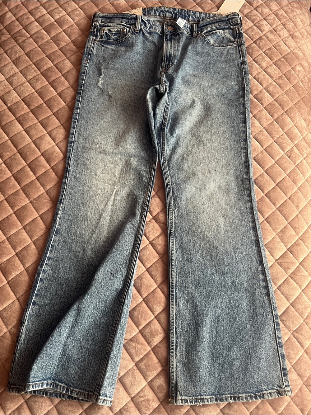 H&M Light Blue Boot-Cut Jeans